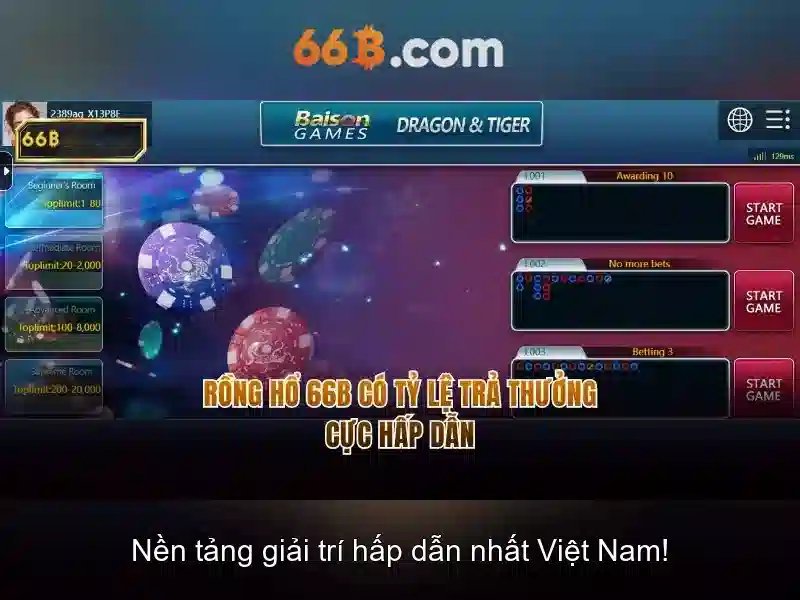 Trải Nghiệm Slot 66B